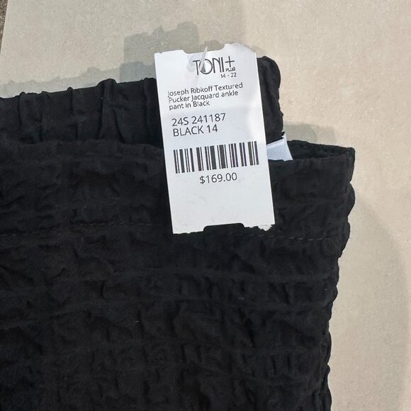 Joseph Ribkoff Textured Women's Pant - Picture 2 of 6